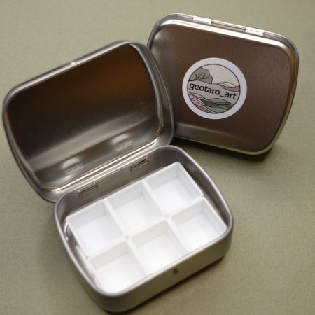 6色ミント缶パレット